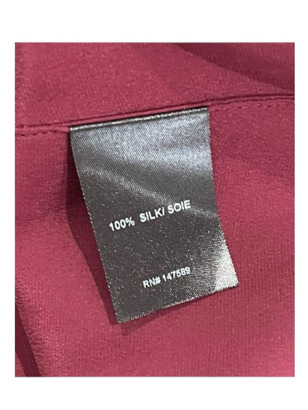 new Robert Rodriguez ★ Draped Overlay Strappy Silk Cami Cocktail Top ★ Wine 12 ★ - Picture 9 of 16